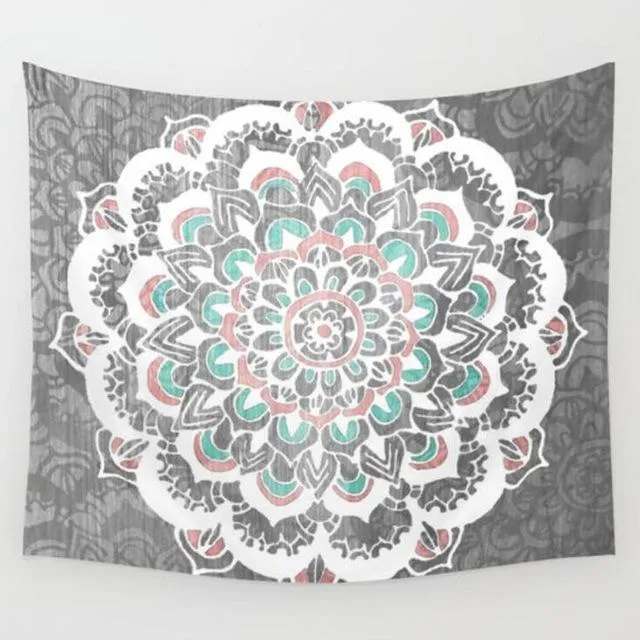 Mandala Yoga Tapestry