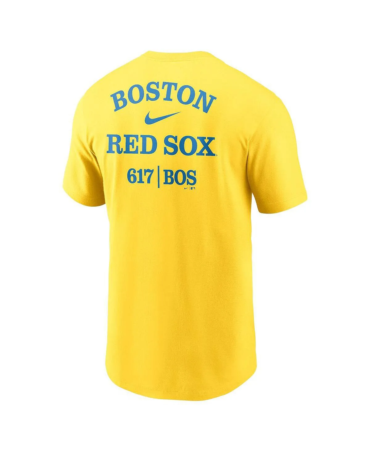 Men's Boston Red Sox City Connect 2-Hit Nike Gold T-Shirt