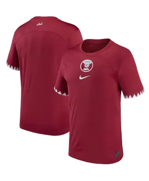 Men's maroon qatar national team 2022/23 Nike home replica jersey