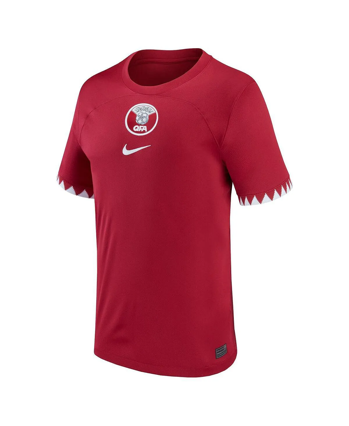 Men's maroon qatar national team 2022/23 Nike home replica jersey