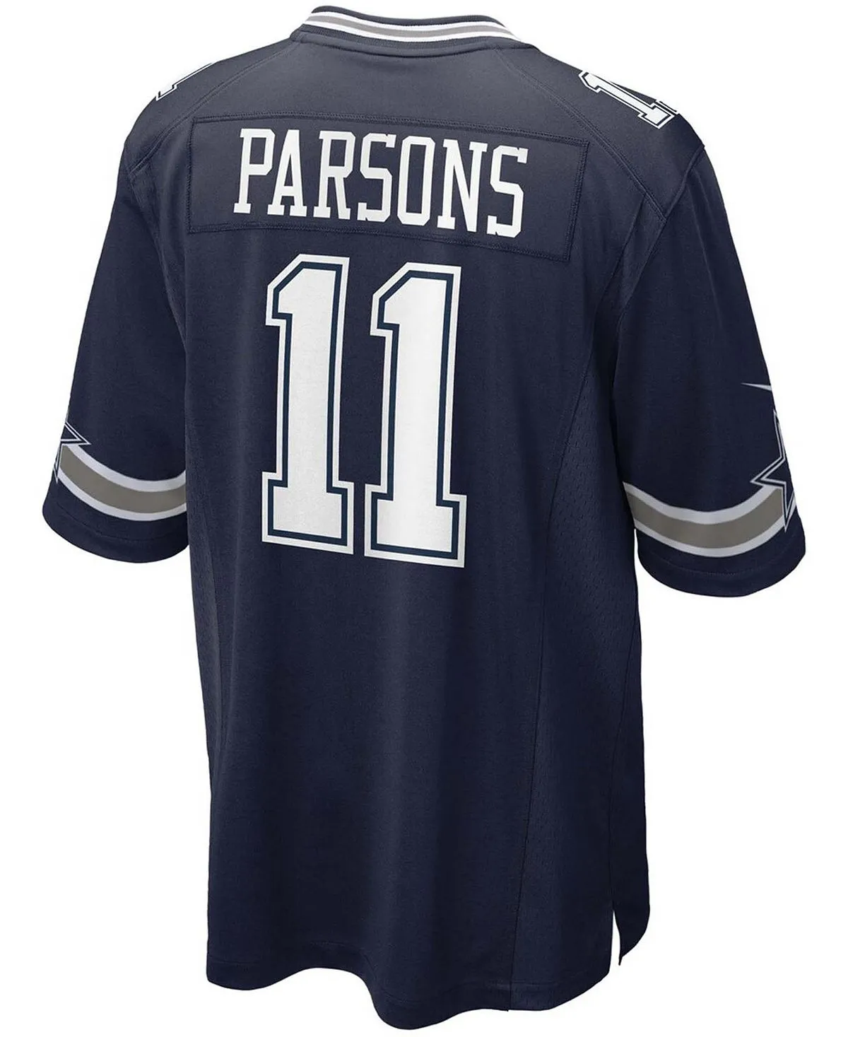 Men's micah parsons dallas cowboys 2021 draft first round game jersey Nike, blue