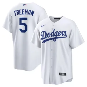 Men's Nike Freddie Freeman Los Angeles Dodgers Replica Player White Tank Top