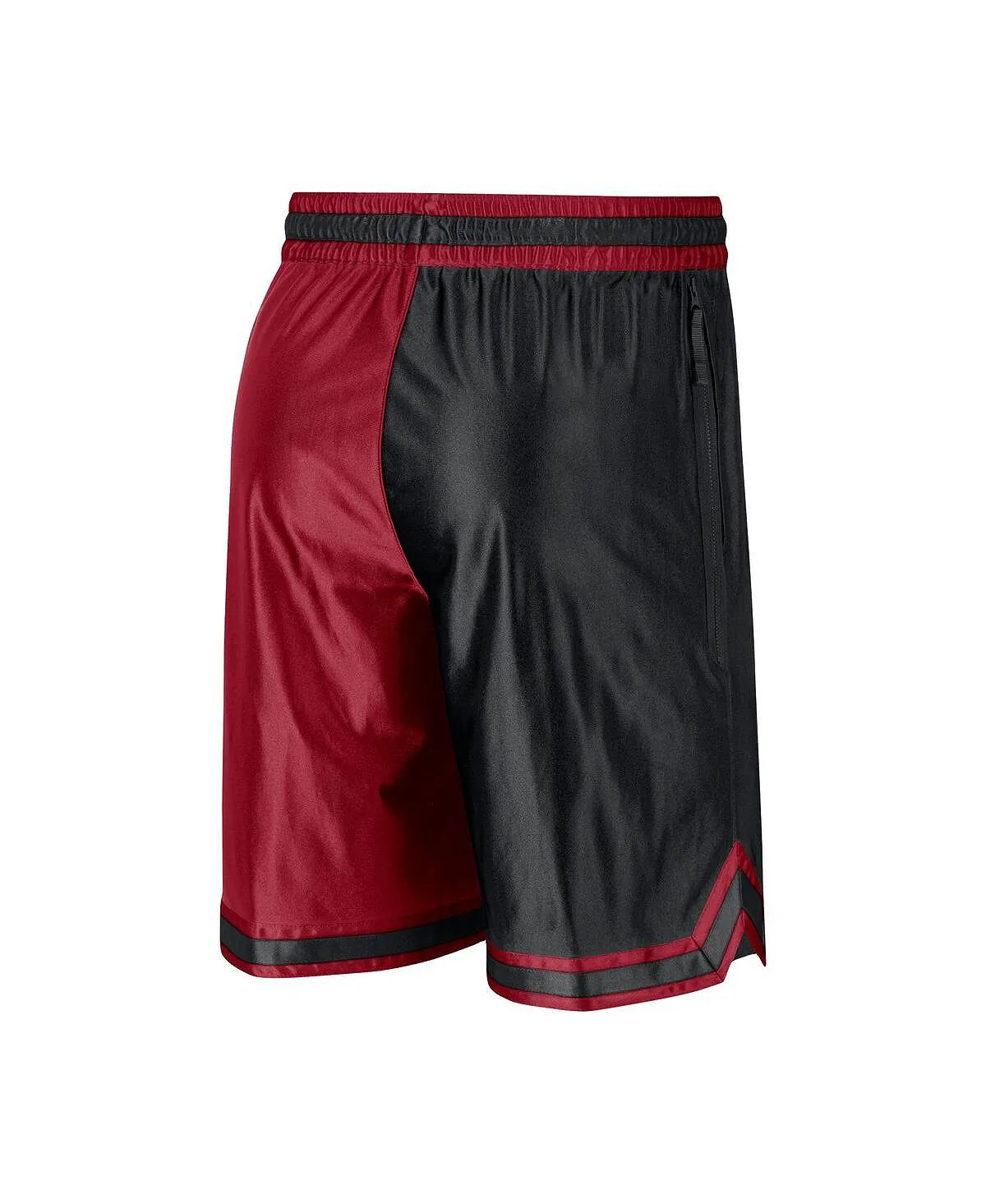 Miami Heat Courtside Versus Force Split DNA Performance Nike Men's Red/Black Shorts