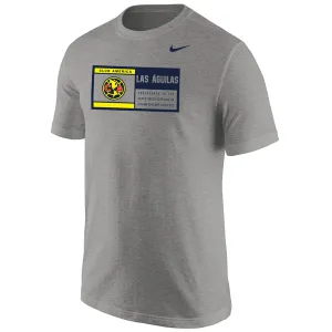 Nike Club America Core T-Shirt (Dark Heather Grey)