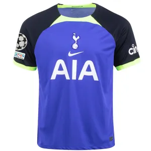 Nike Tottenham Hotspur Away Jersey w/ Champions League Patches 22/23 (Lapis/Black/White)