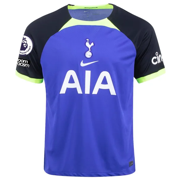 Nike Tottenham Hotspur Away Jersey w/ EPL   No Room For Racism 22/23 (Lapis/Black/White)