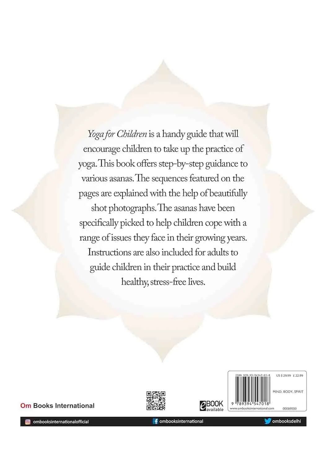 Om Books International Yoga for Children Step by Step