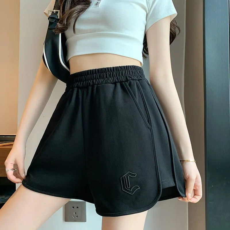 Pure Cotton Solid Sports Thin Casual Shorts