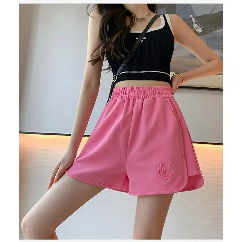 Pure Cotton Solid Sports Thin Casual Shorts