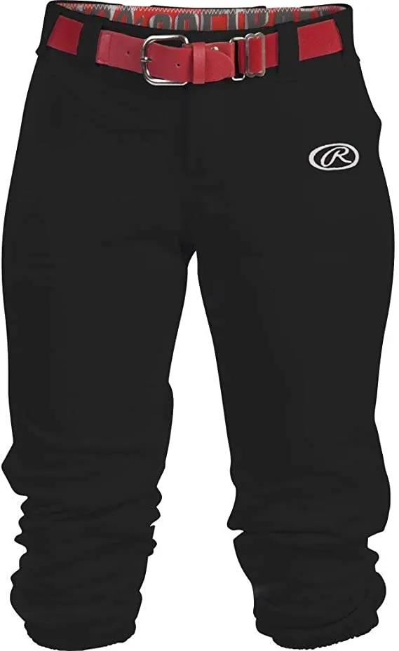 Rawlings BEP31/YBEP31 Knickers Black Baseball Pants