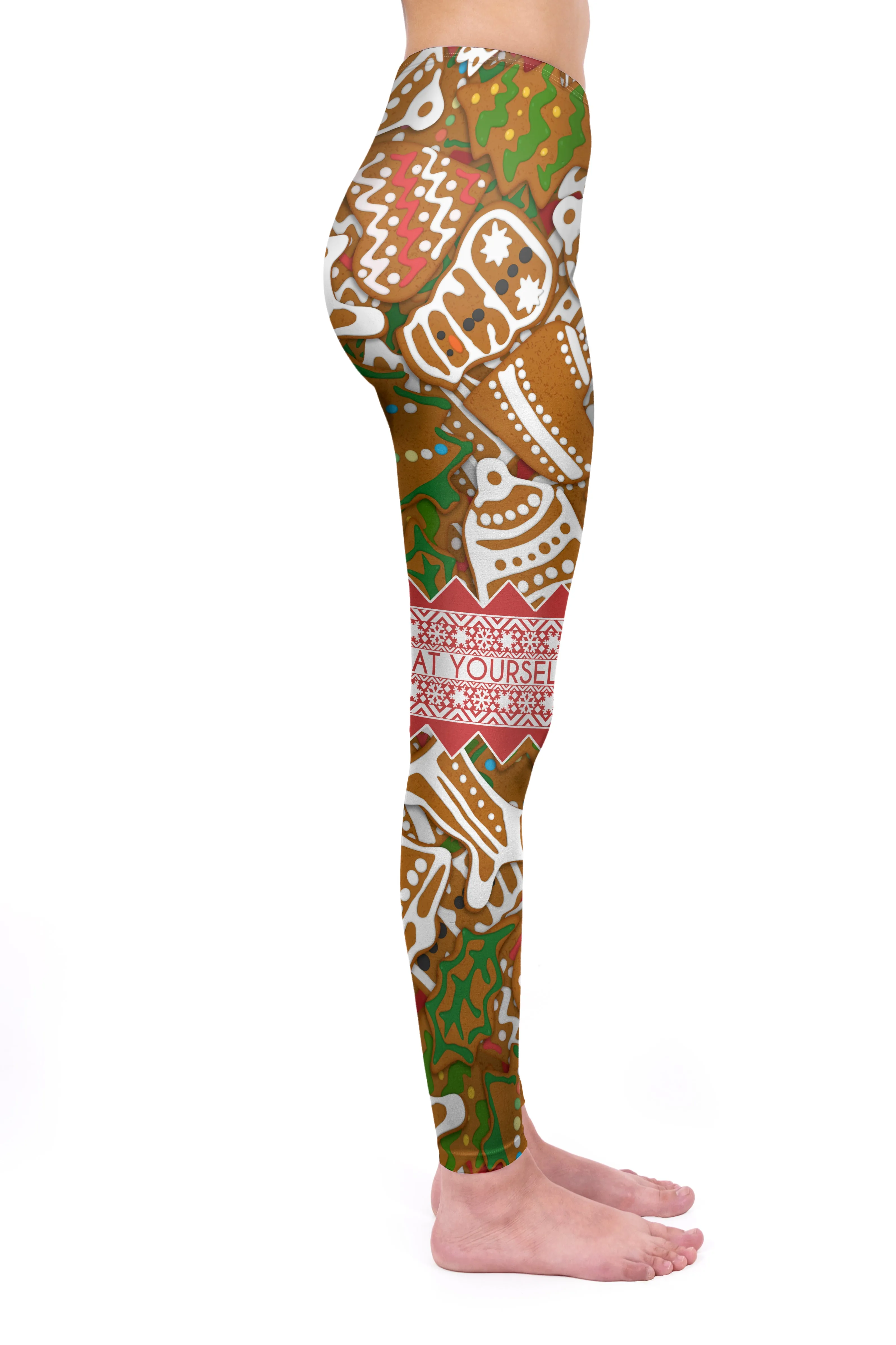 Regular Leggings (8-14 UK Size) - Gingerbread