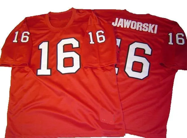 Ron Jaworski Youngstown State College Football Throwback Jersey