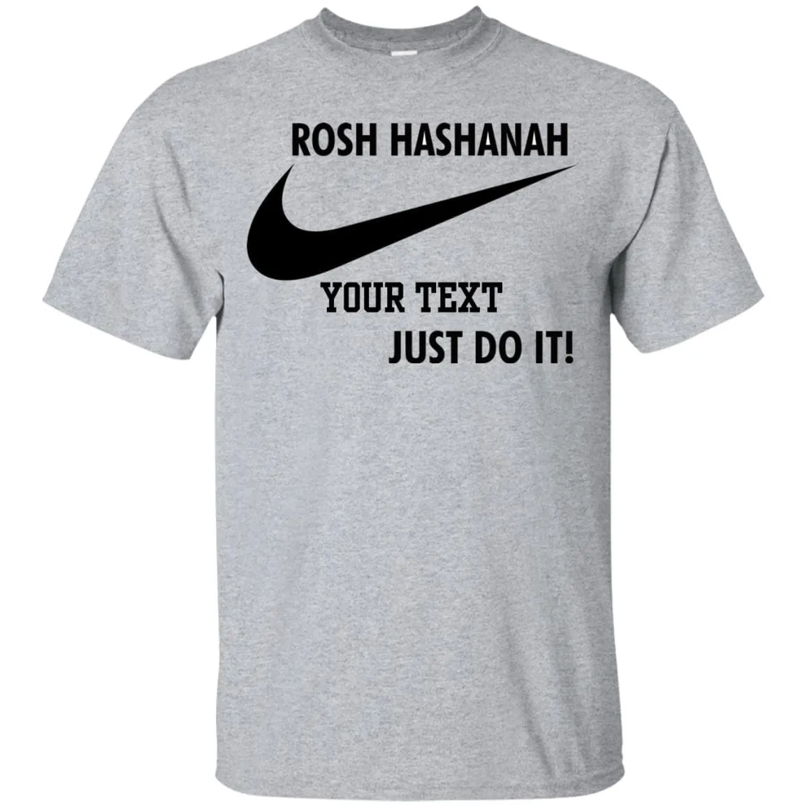 Rosh Hashanah Personalized Nike Ultra Cotton T-Shirts