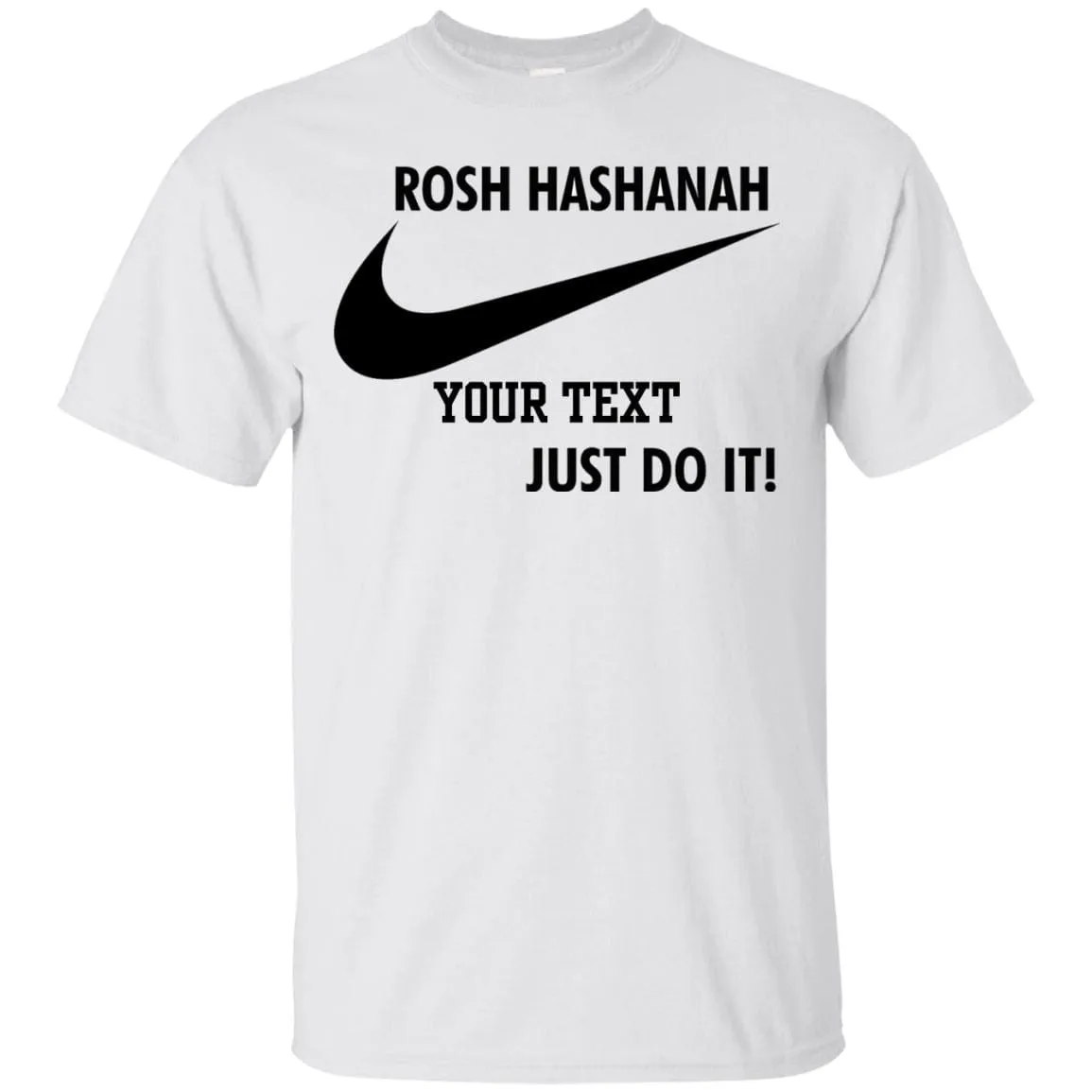 Rosh Hashanah Personalized Nike Ultra Cotton T-Shirts