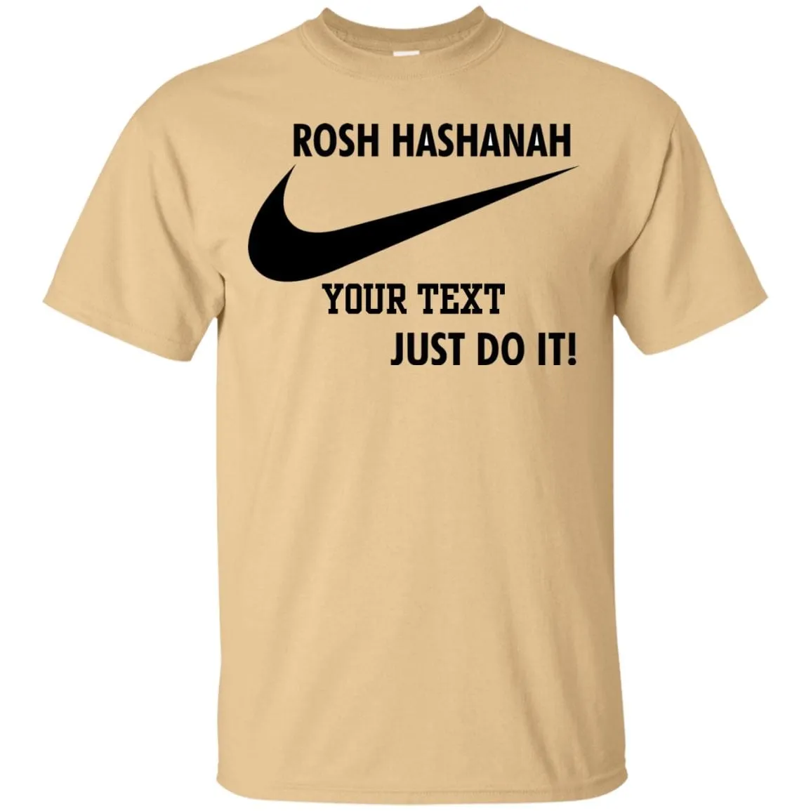 Rosh Hashanah Personalized Nike Ultra Cotton T-Shirts