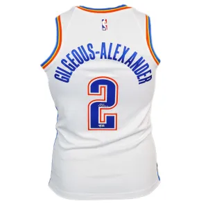 Shai Gilgeous-Alexander Signed Nike Swingman Jersey White (Fanatics)