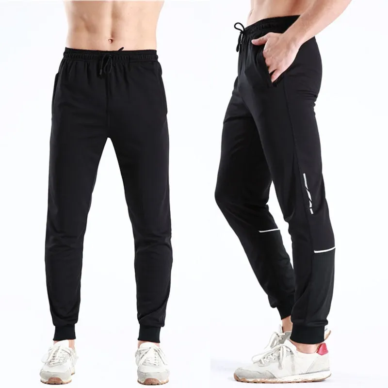 Sports pants Plus Size men's jogger fitness sports trousers new fashion printed muscle men's fitness training pants