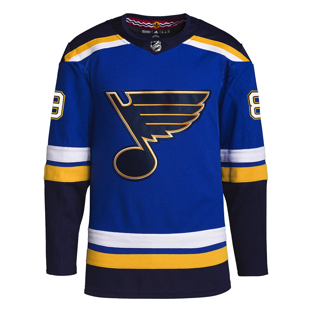 ST. LOUIS BLUES AUTHENTIC BUCHNEVICH #89 HOME PRO-STITCH PRIMEGREEN JERSEY - BLUE