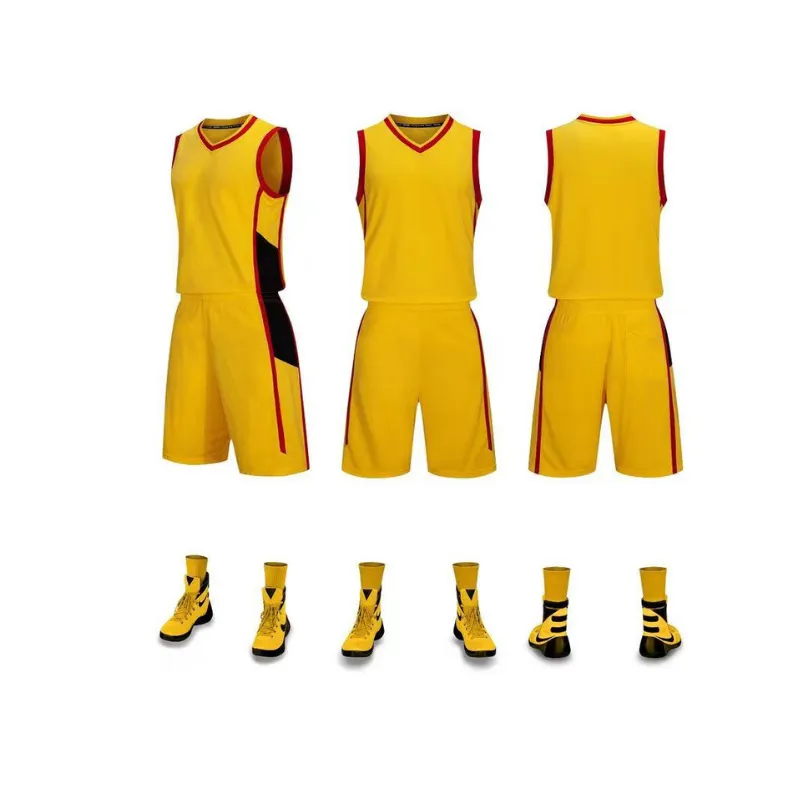 Sweat-absorbent and breathable World Cup basketball uniform for adults and children