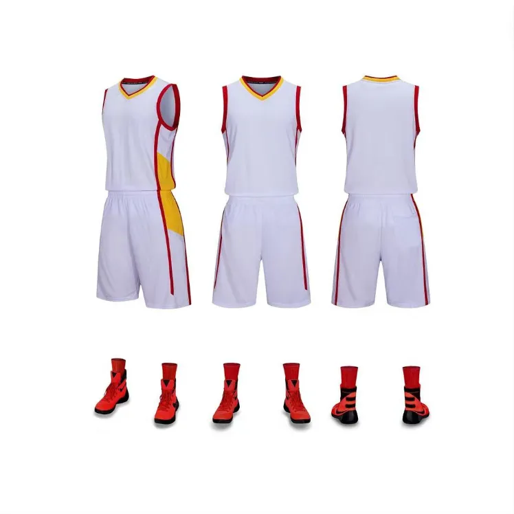 Sweat-absorbent and breathable World Cup basketball uniform for adults and children