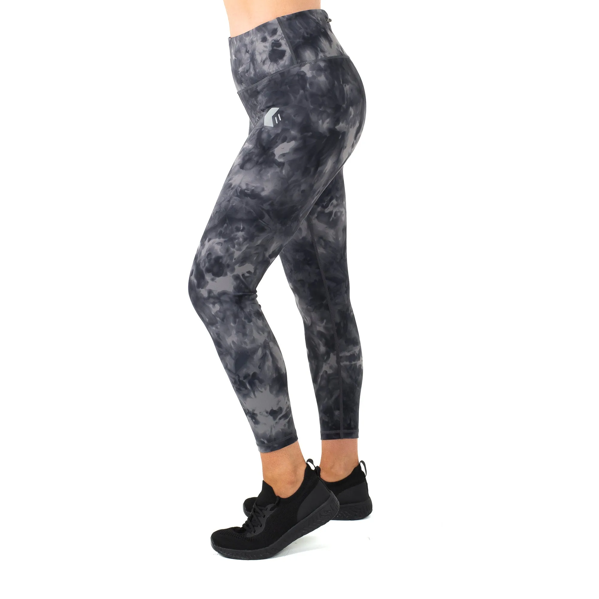 Tie Dye Leggings Smoke/Onyx