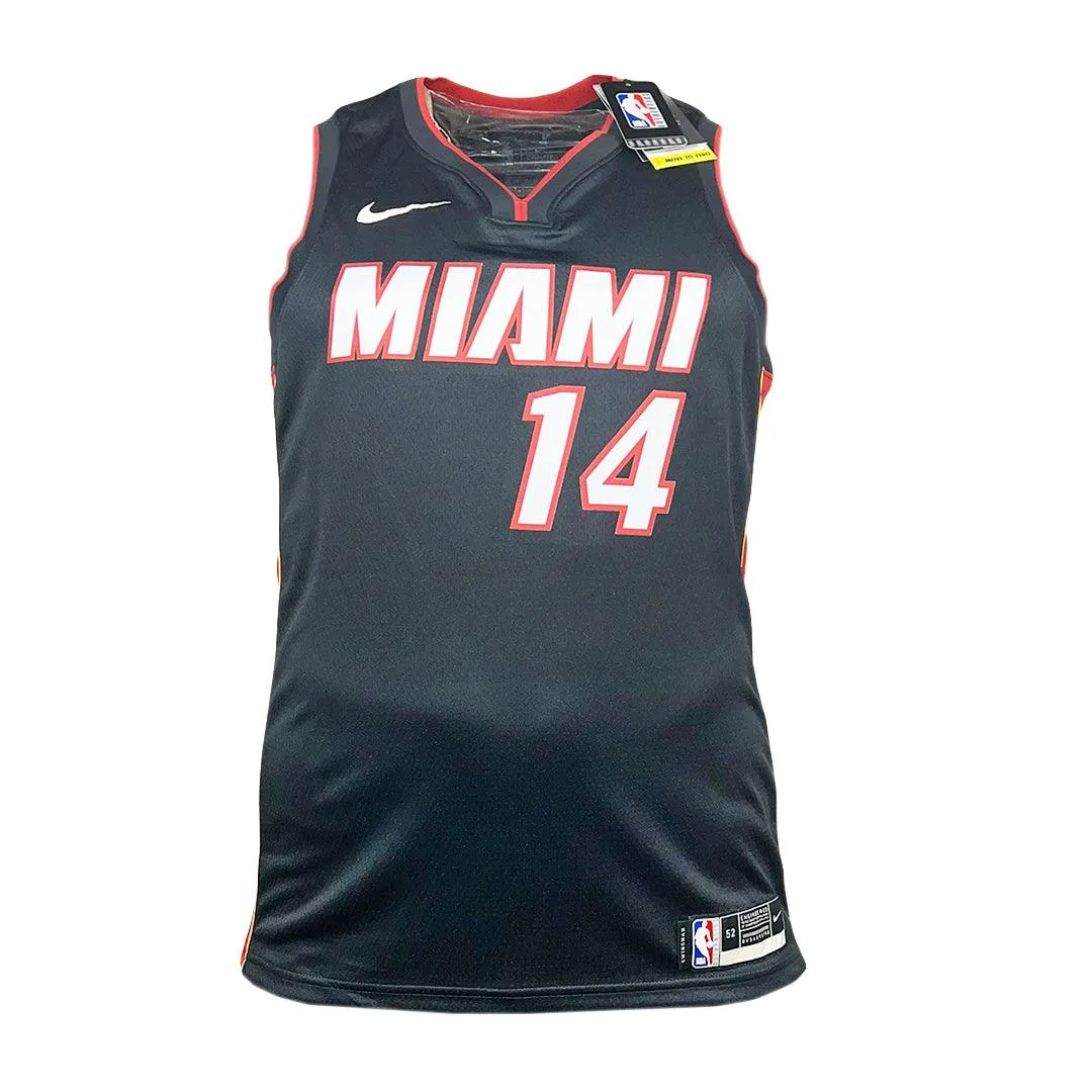 Tyler Herro Signed Nike Swingman Miami Heat Black Basketball Jersey (JSA)