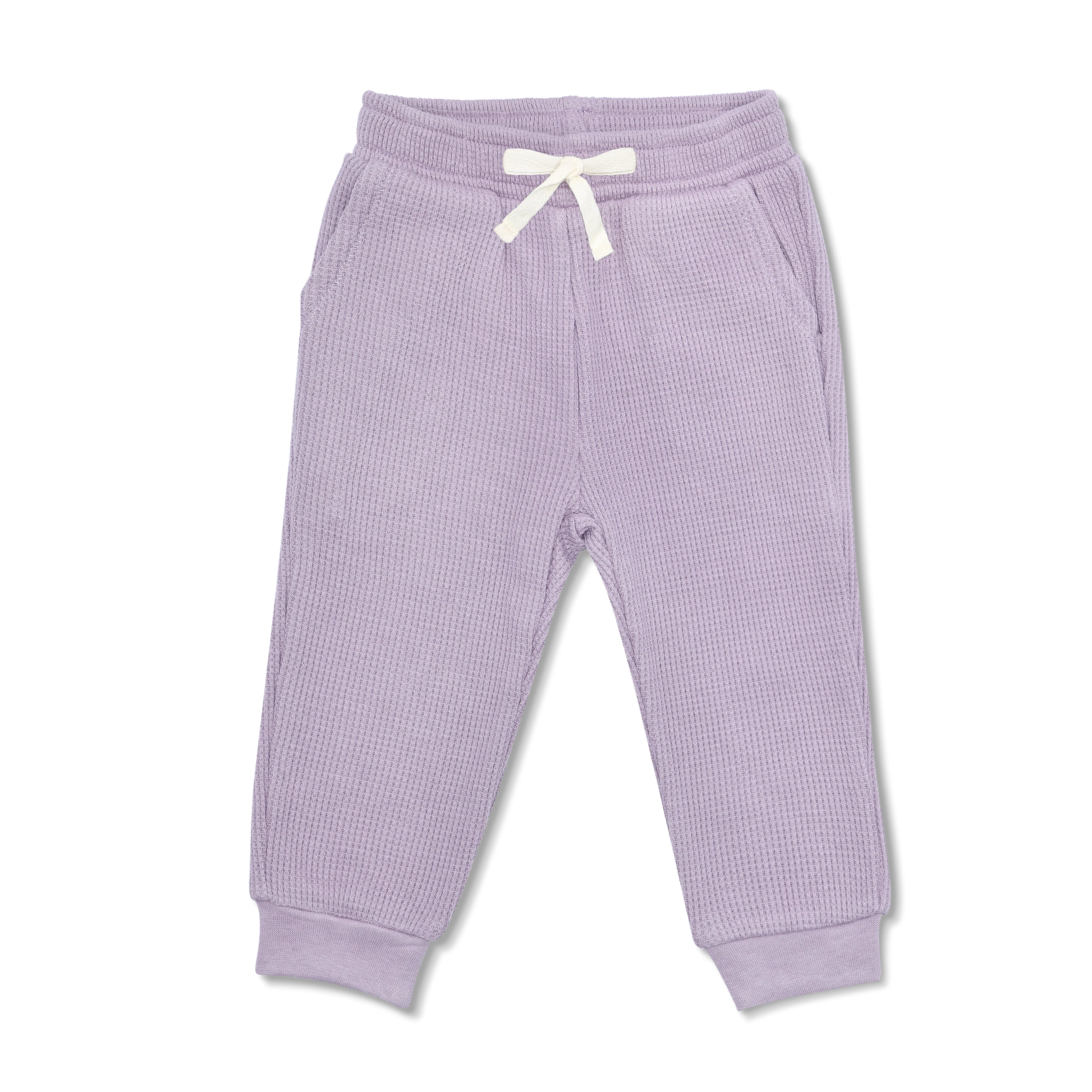 Waffle Joggers - Lavender