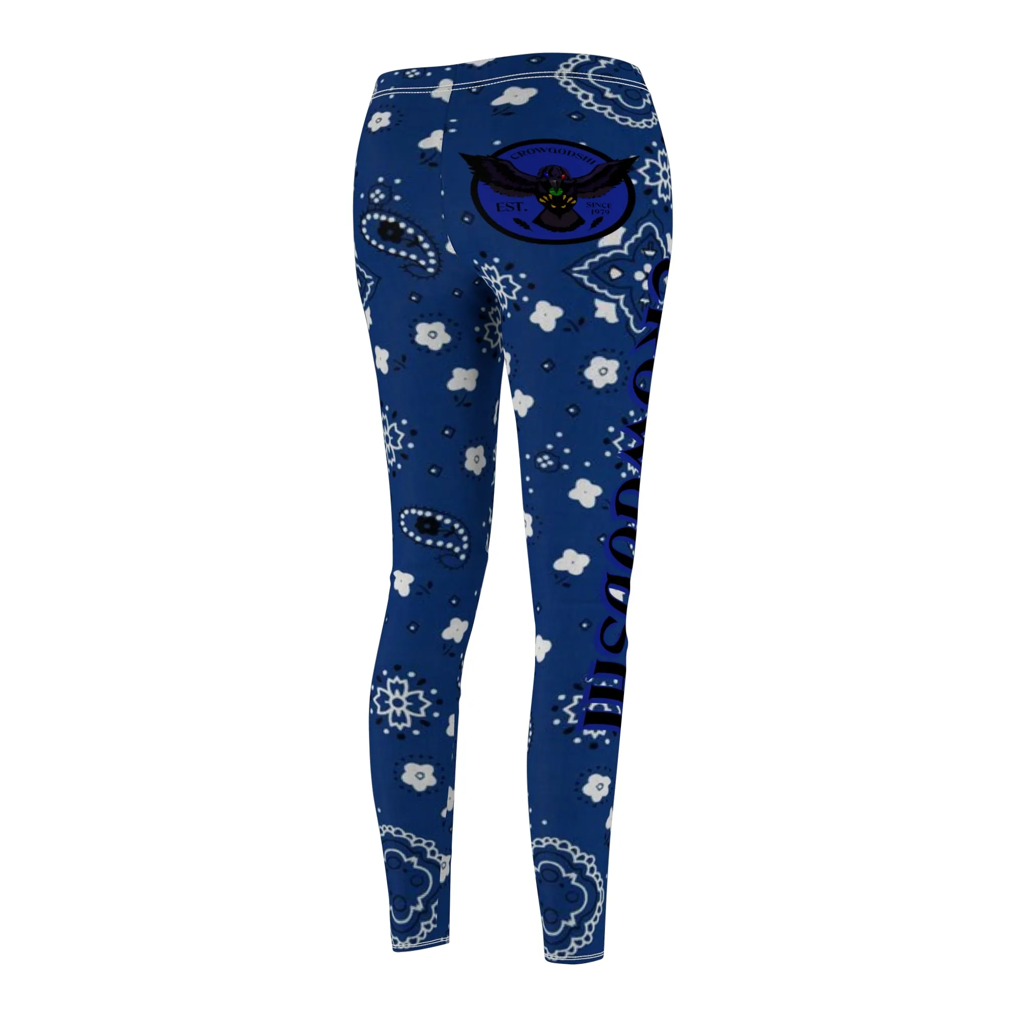 Women's Crowgodshi Blue Colors Leggings