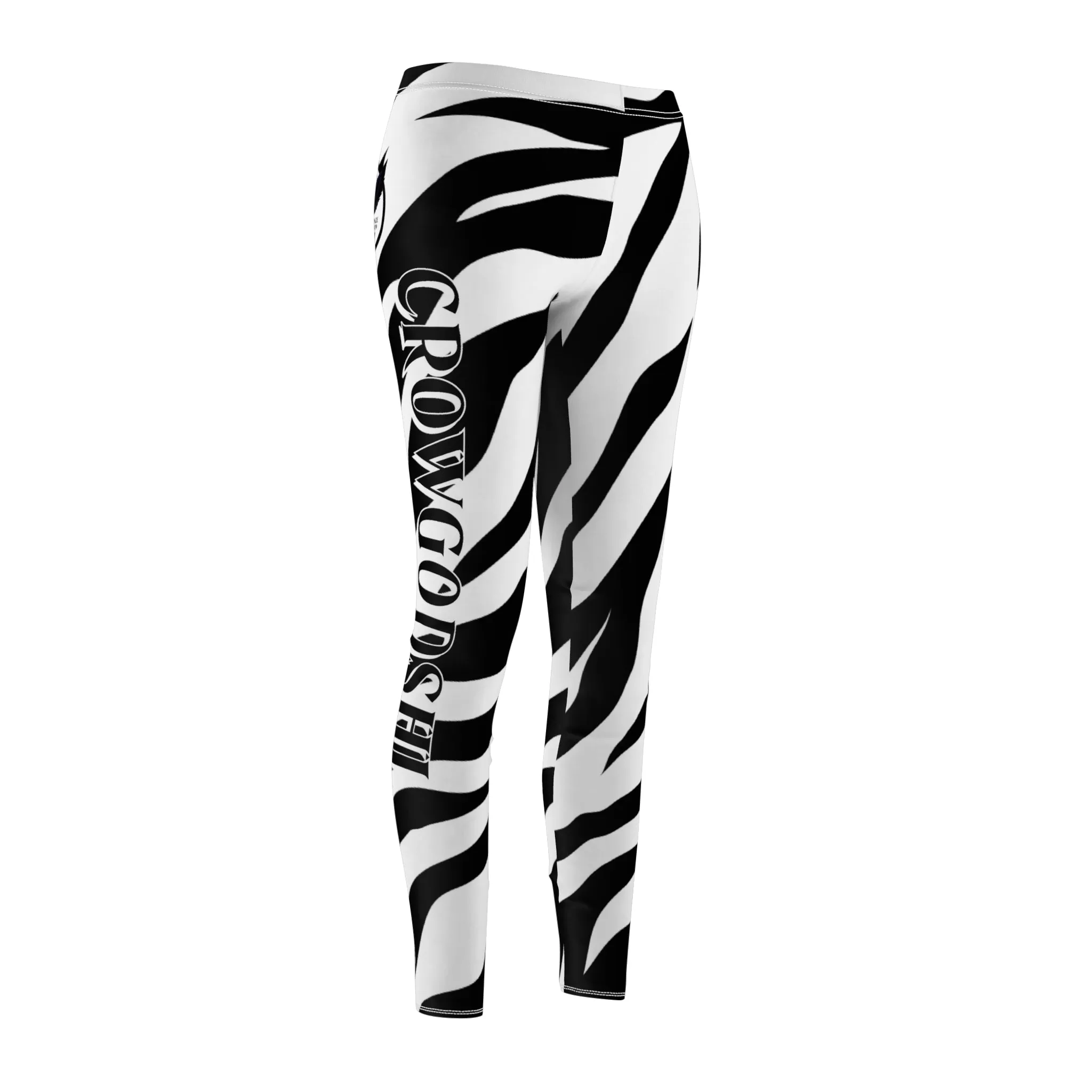 Women's Crowgodshi White Tiger Leggings