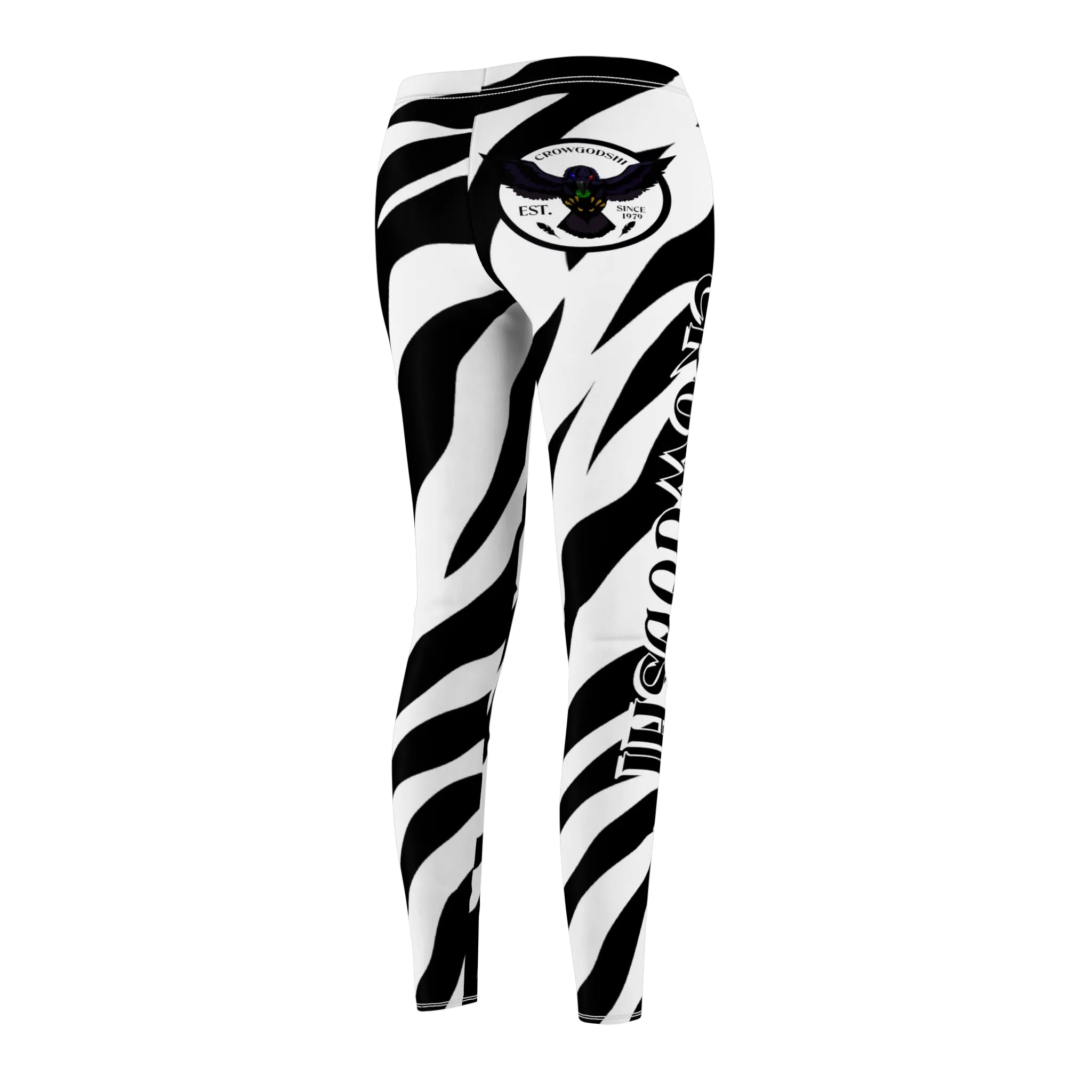 Women's Crowgodshi White Tiger Leggings