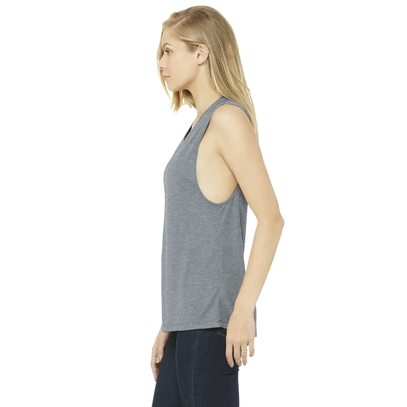 Women's Flowy Scoop Muscle Tank Top